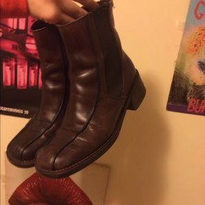 Vintage Italian Leather Booties